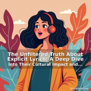 Artistic representation for The Unfiltered Truth About Explicit Lyrics: A Deep Dive Into Their Cultural Impact and Controversy