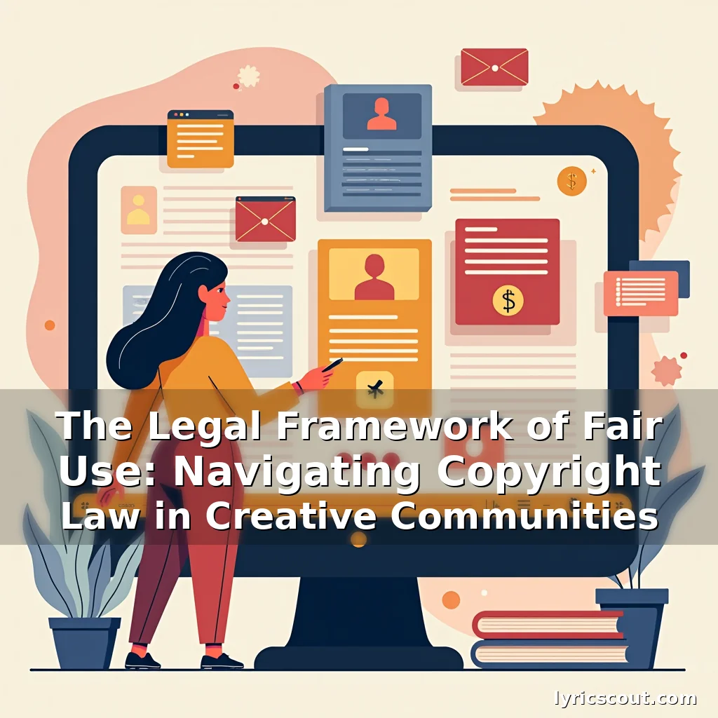 Read more about the article The Legal Framework of Fair Use: Navigating Copyright Law in Creative Communities