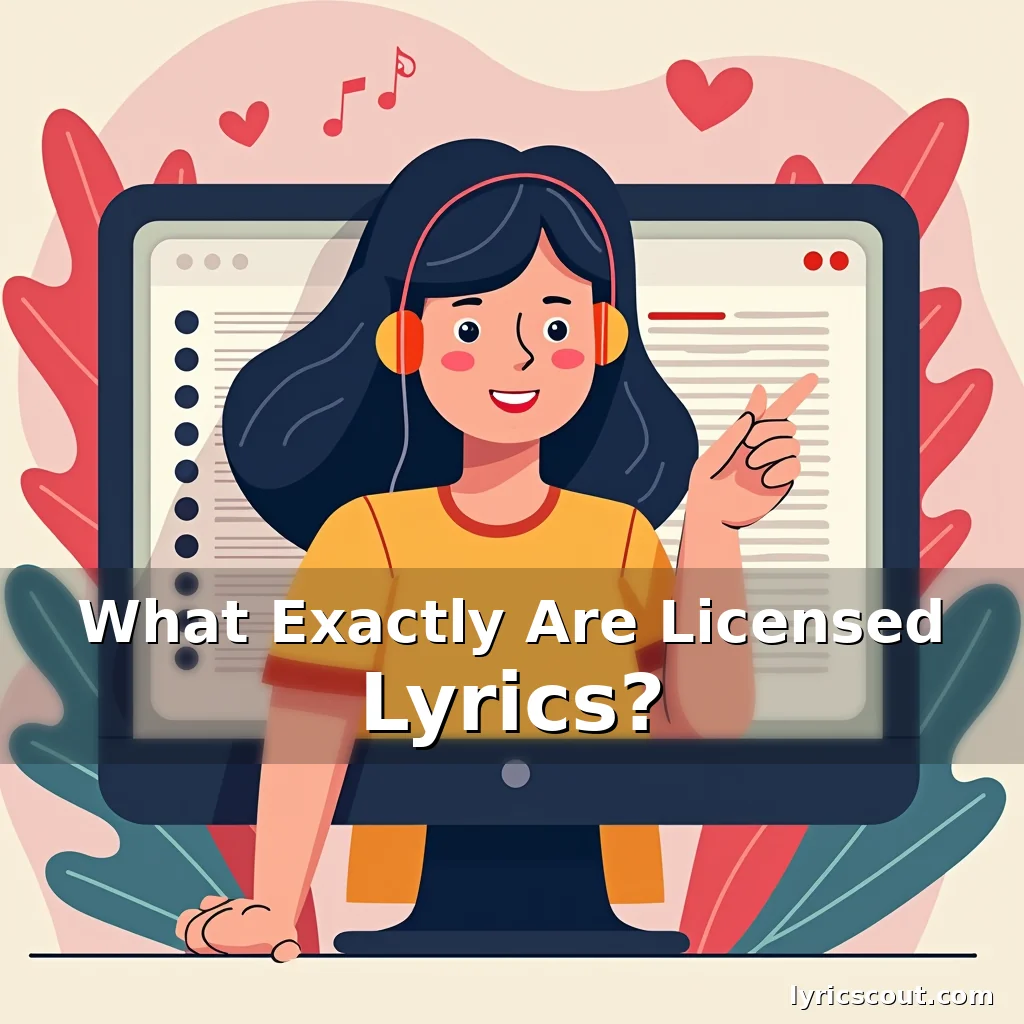 Read more about the article What Exactly Are Licensed Lyrics?