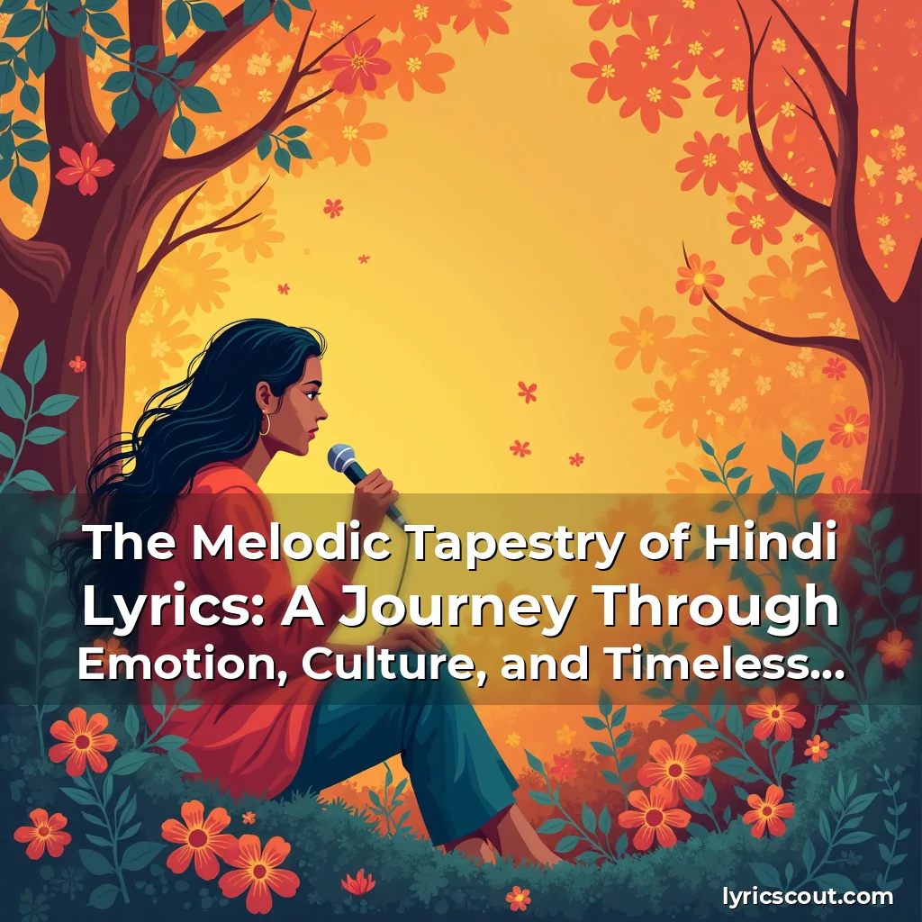 Read more about the article The Melodic Tapestry of Hindi Lyrics: A Journey Through Emotion, Culture, and Timeless Verses