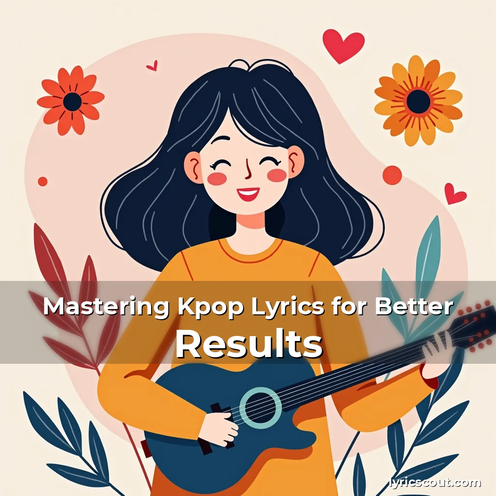 Read more about the article Mastering Kpop Lyrics for Better Results