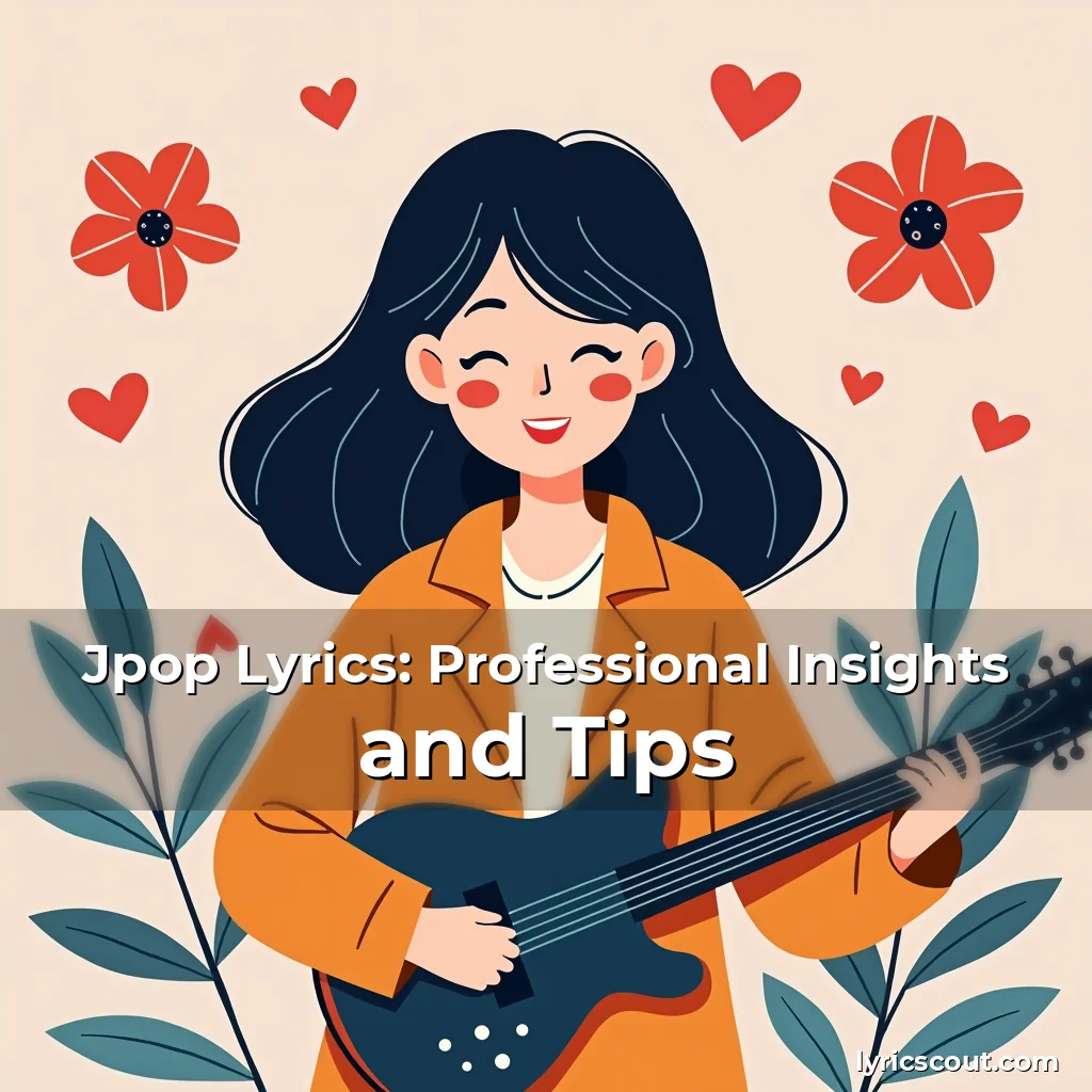 Read more about the article Jpop Lyrics: Professional Insights and Tips