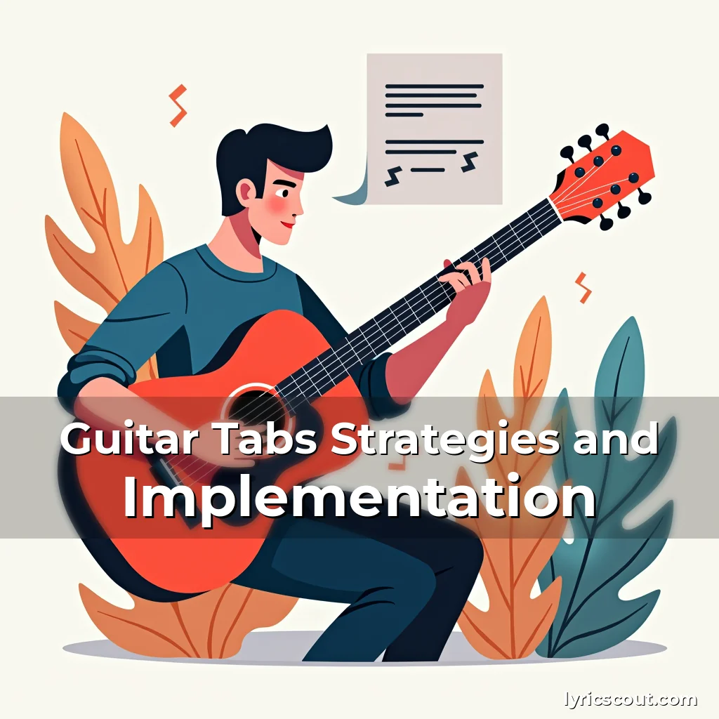 Read more about the article Guitar Tabs Strategies and Implementation