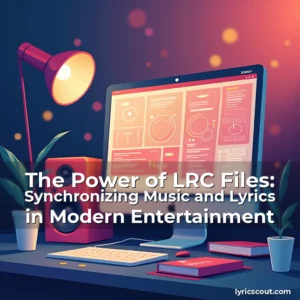 Artistic representation for The Power of LRC Files: Synchronizing Music and Lyrics in Modern Entertainment