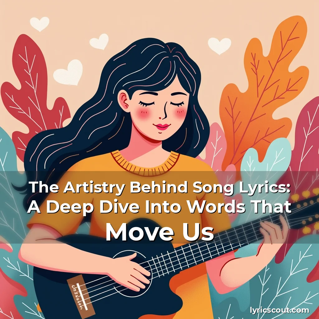 Read more about the article The Artistry Behind Song Lyrics: A Deep Dive Into Words That Move Us