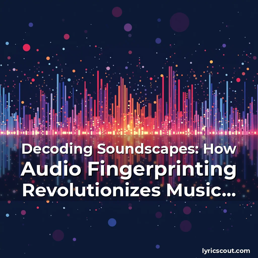 Read more about the article Decoding Soundscapes: How Audio Fingerprinting Revolutionizes Music Recognition & Discovery